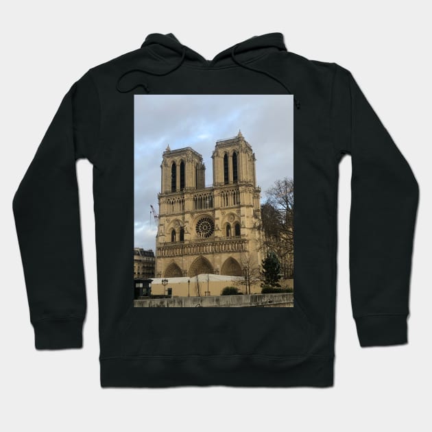 Notre Dame Paris Hoodie by Coco Traveler 